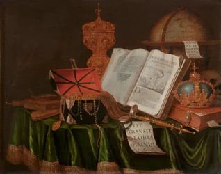 Een vanitas stilleven